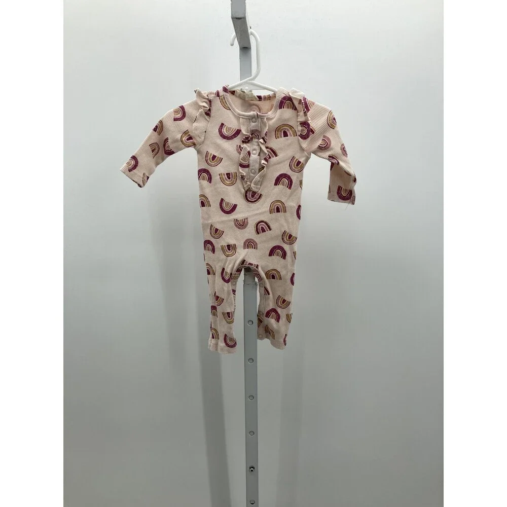 Jessica Simpson Size 3-6 Months Girls Long Slv. Romper